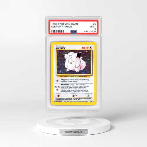 1999 Base Set #5 Clefairy - Holo (PSA 9 MINT)