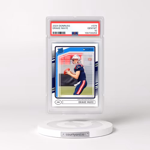 2024 Panini Donruss #379 Drake Maye (PSA 10 GEM MINT)