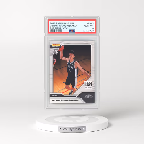 2023 Panini Instant Rps First Look #RPS1 Victor Wembanyama (PSA 10 GEM MINT)