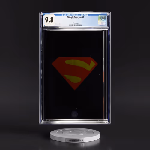 Absolute Superman #1 CGC 9.8 White Pages (DC Comics, 1/25) - Universal Insignia Foil Edition
