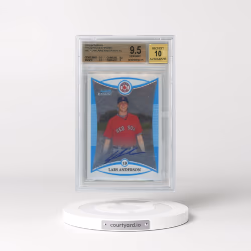 2008 Bowman Chrome Prospects #BCP249 Lars Anderson AU