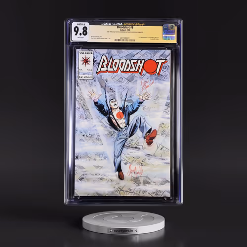 Bloodshot #6 CGC 9.8 White Pages (Valiant, 7/93) - CGCxJSA