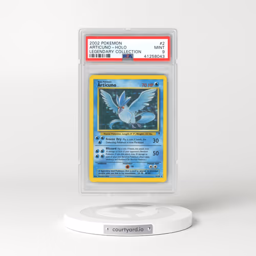 2002 Pokémon Legendary Collection #2 Articuno - Holo (PSA 9 MINT)