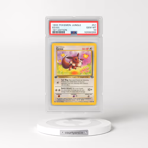 1999 Pokémon Jungle #51 Eevee - 1st Edition (PSA 10 GEM MINT)