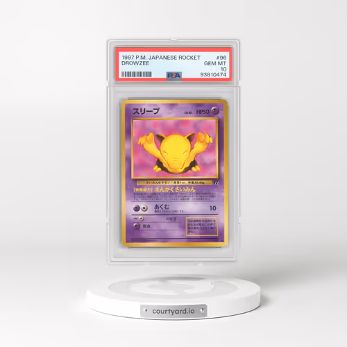 1997 Japanese Rocket Gang #96 Drowzee (PSA 10 GEM MINT)