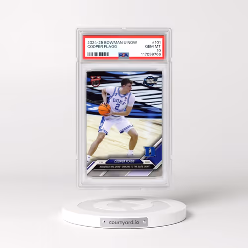 2024-25 Bowman U Now #101 Cooper Flagg (PSA 10 GEM MINT)