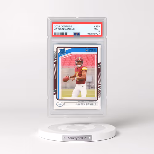 2024 Panini Donruss #389 Jayden Daniels (PSA 9 MINT)