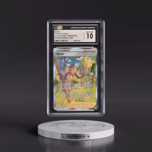 2023 Crown Zenith #GG62/GG70 Grant - Galarian Gallery Holo (CGC 10 GEM MINT)