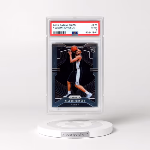 2019 Panini Prizm #273 Keldon Johnson (PSA 9 MINT)