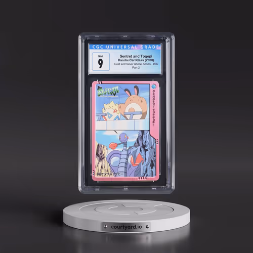 2000 Gold and Silver Anime Series #66 Sentret and Togepi - Part 2 (CGC 9 MINT)