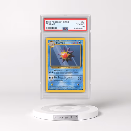 1999 Pokémon Game #64 Starmie (PSA 10 GEM MINT)