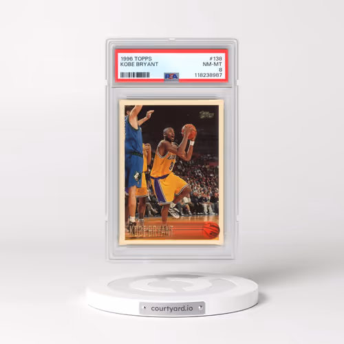 1996 Topps #138 Kobe Bryant (PSA 8 NM-MT)