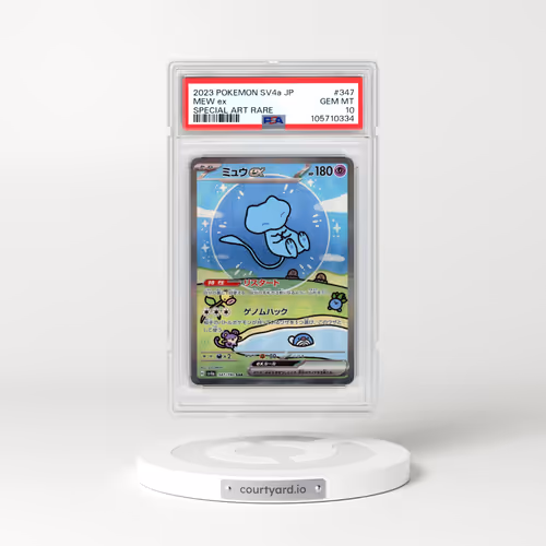 2023 Pokémon Sv4a-Shiny Treasure EX #347 Mew EX - Holo Special Art Rare (PSA 10 GEM MINT)