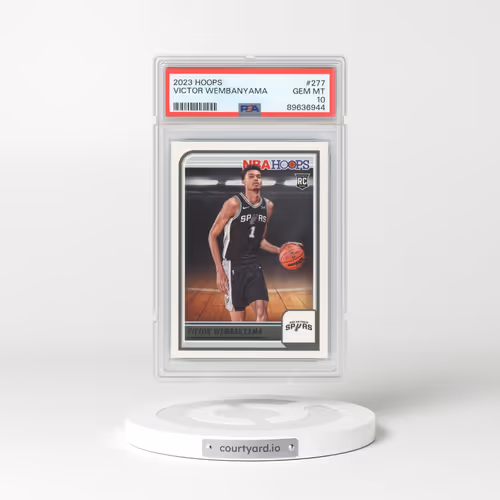 2023 Panini NBA Hoops #277 Victor Wembanyama (PSA 10 GEM MINT)