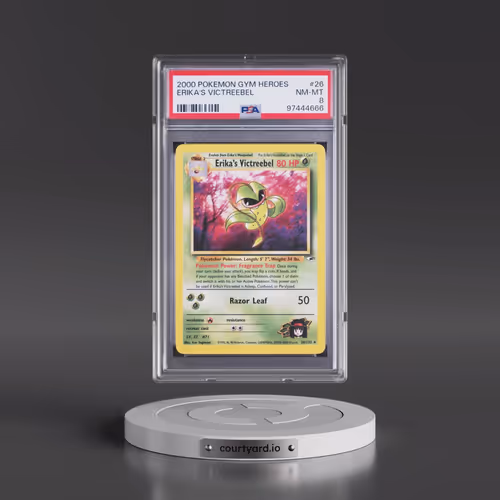 2000 Pokémon Gym Heroes #26 Erika's Victreebel (PSA 8 NM-MT)