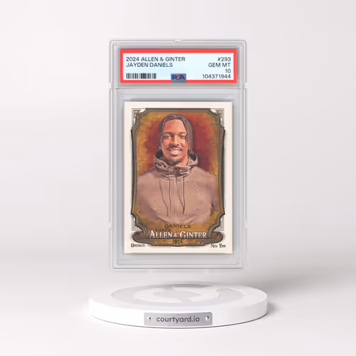 2024 Topps Allen & Ginter #293 Jayden Daniels (PSA 10 GEM MINT)