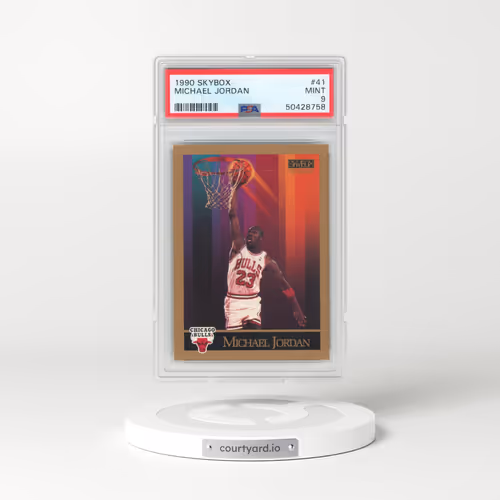 1990 Skybox #41 Michael Jordan (PSA 9 MINT)