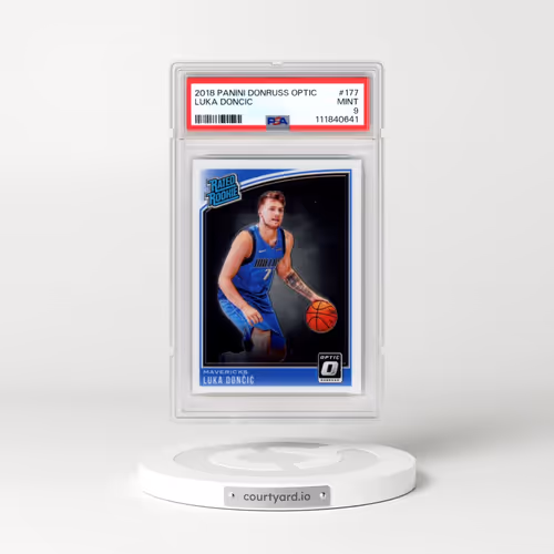 2018 Panini Donruss Optic #177 Luka Doncic (PSA 9 MINT)