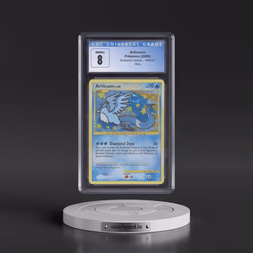 2009 Supreme Victors #148/147 Articuno - Holo (CGC 8 NM-MT)
