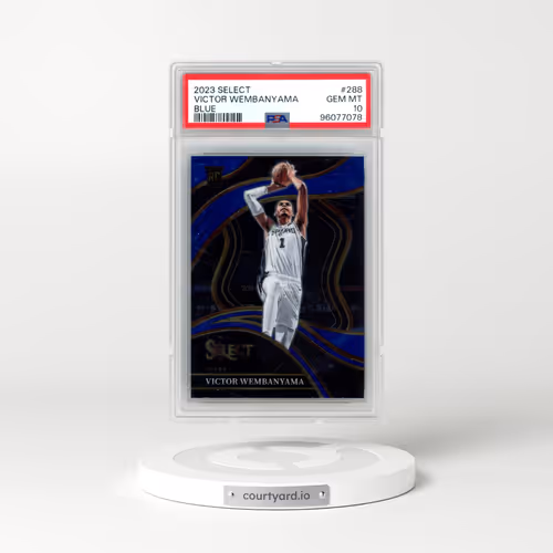 2023 Panini Select #288 Victor Wembanyama - Blue (PSA 10 GEM MINT)