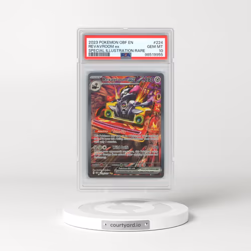 2023 Pokémon Obf EN-Obsidian Flames #224 Revavroom EX - Holo Special Illustration Rare (PSA 10 GEM MINT)