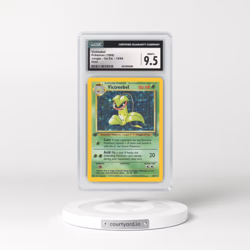 1999 Jungle #14 Victreebel - 1st Edition Holo (CGC 9.5 MINT+)