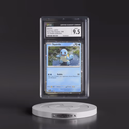 2023 Black Star Promos - Scarlet & Violet SVP EN #048 Squirtle - Cosmos Holo (CGC 9.5 MINT+)