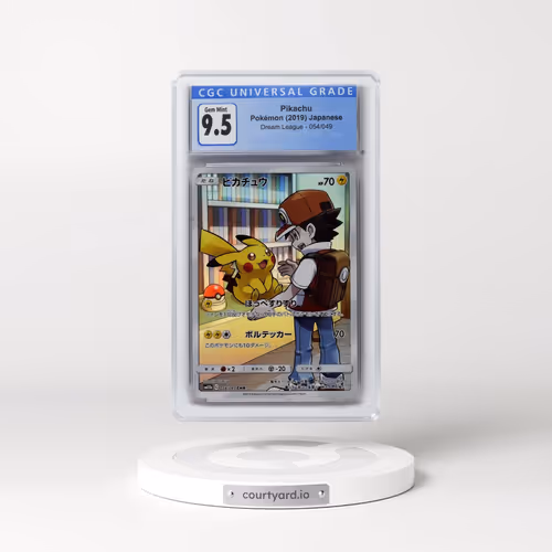 2019 Dream League #054/049 Pikachu - Character Rare Holo (CGC 10 GEM MINT)