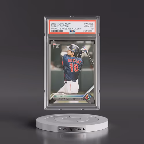 2023 Topps Now World Baseball Classic #WBC26 Shohei Ohtani (PSA 10 GEM MINT)