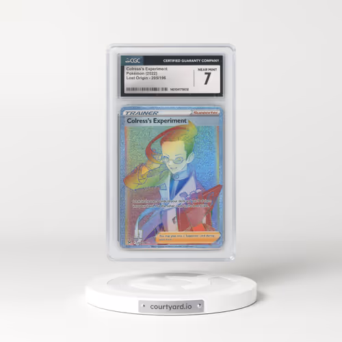 2022 Lost Origin #205 Colress's Experiment - Full Art Holo (CGC 7 NM)