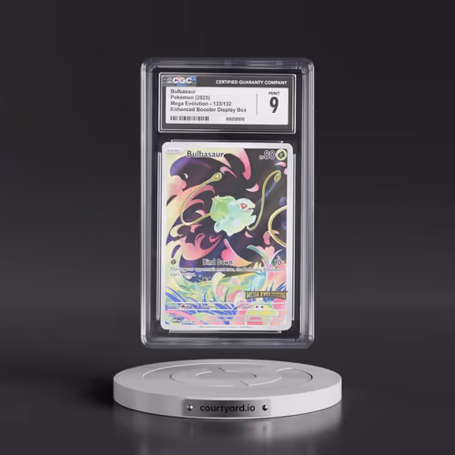 2025 Mega Evolution - MEG EN #133/132 Bulbasaur - Enhanced Booster Display Box (Mega Evolution Stamp