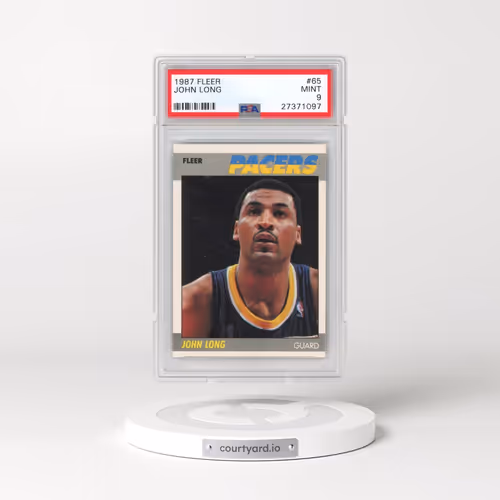 1987 Fleer #65 John Long (PSA 9 MINT)