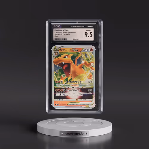 2022 Star Birth #015/100 Charizard VSTAR - Holo (CGC 9.5 MINT+)
