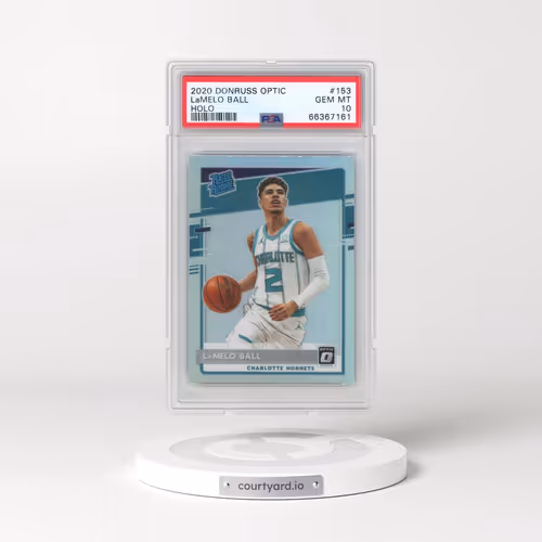 2020 Panini Donruss Optic #153 LaMelo Ball - Holo (PSA 10 GEM MINT)