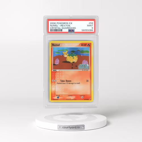 2006 EX Crystal Guardians #59 Numel - Holo (PSA 9 MINT)
