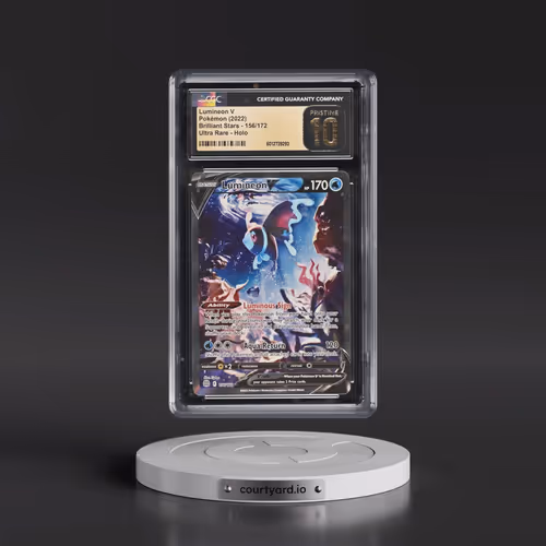 2022 Brilliant Stars #156/172 Lumineon V - Ultra Rare Holo (CGC 10 PRISTINE)