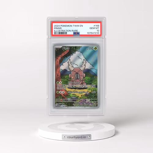 2024 Pokémon Twm EN-Twilight Masquerade #168 Pinsir - Illustration Rare (PSA 10 GEM MINT)