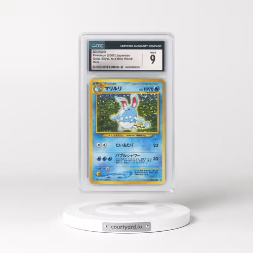 2000 Gold, Silver, to a New World #184 Azumarill - Holo (CGC 9 MINT)