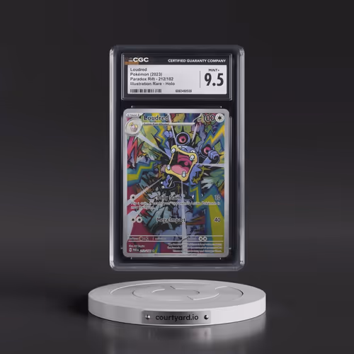 2023 Paradox Rift - PAR EN #212/182 Loudred - Illustration Rare Holo (CGC 9.5 MINT+)
