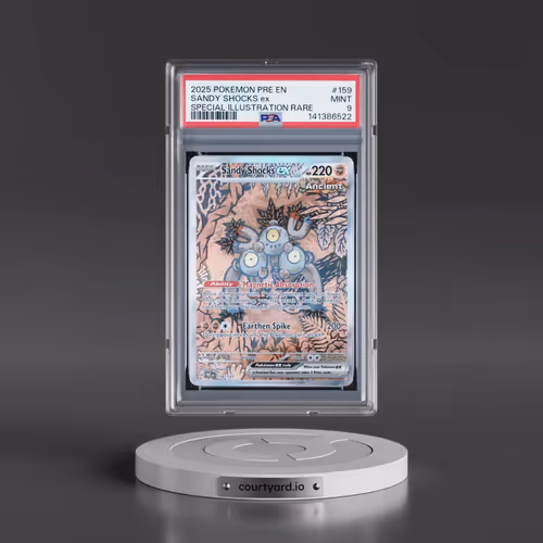 2025 Pokémon Pre EN-Prismatic Evolutions #159 Sandy Shocks EX - Holo Special Illustration Rare (PSA