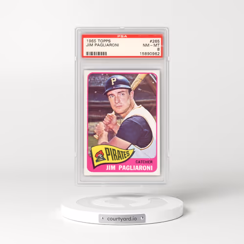 1965 Topps #265 Jim Pagliaroni (PSA 8 NM-MT)