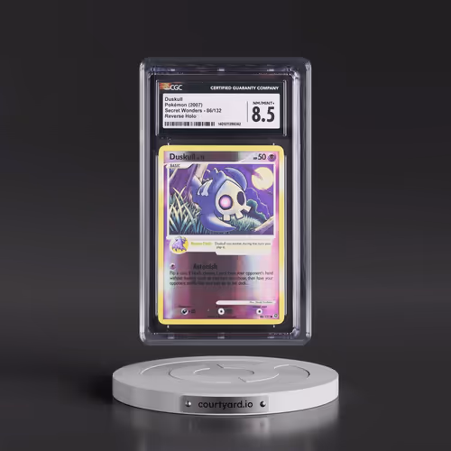 2007 Secret Wonders #86/132 Duskull - Reverse Holo (CGC 8.5 NM-MT+)