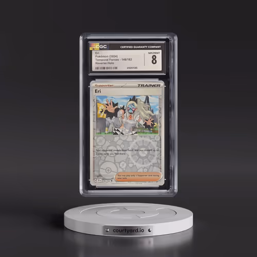 2023 Temporal Forces - TEF EN #146/162 Eri - Reverse Holo (CGC 8 NM-MT)