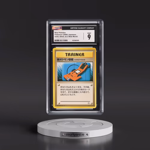 1999 Gold, Silver, to a New World New Pokédex (CGC 9 MINT)