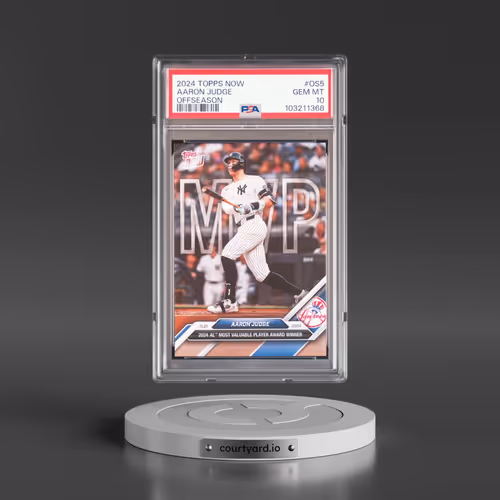 2024 Topps Now Offseason #OS5 Aaron Judge (PSA 10 GEM MINT)