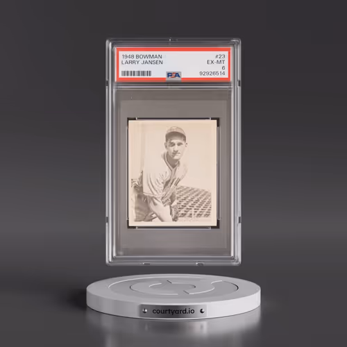 1948 Bowman #23 Larry Jansen (PSA 6 EX-MT)