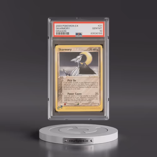 2003 Pokémon EX Dragon #21 Skarmory (PSA 10 GEM MINT)