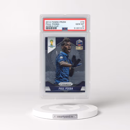 2014 Panini Prizm World Cup #79 Paul Pogba (PSA 10 GEM MINT)