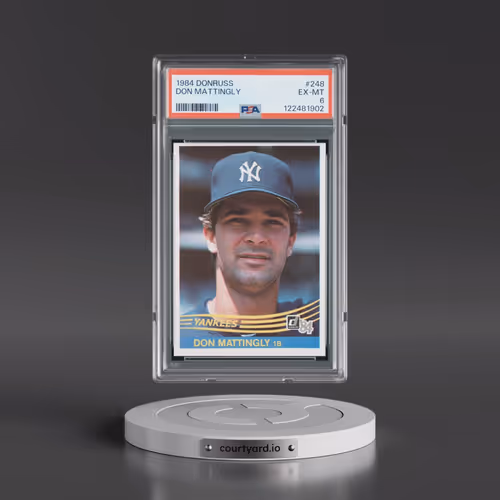 1984 Donruss #248 Don Mattingly (PSA 6 EX-MT)
