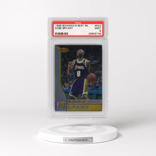 1996 Bowman's Best Rookie #R23 Kobe Bryant (PSA 9 MINT)